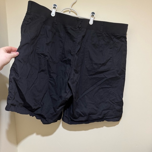 Women’s Riders by Lee Brand Black MidRise Casual Lightweight Shorts Size 24 NWOT - Picture 12 of 16